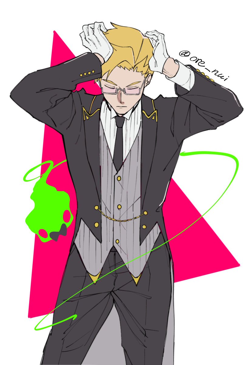 つまり撮影前こう、ぐいっとしたんですか❓
#モブサイコ #mp100