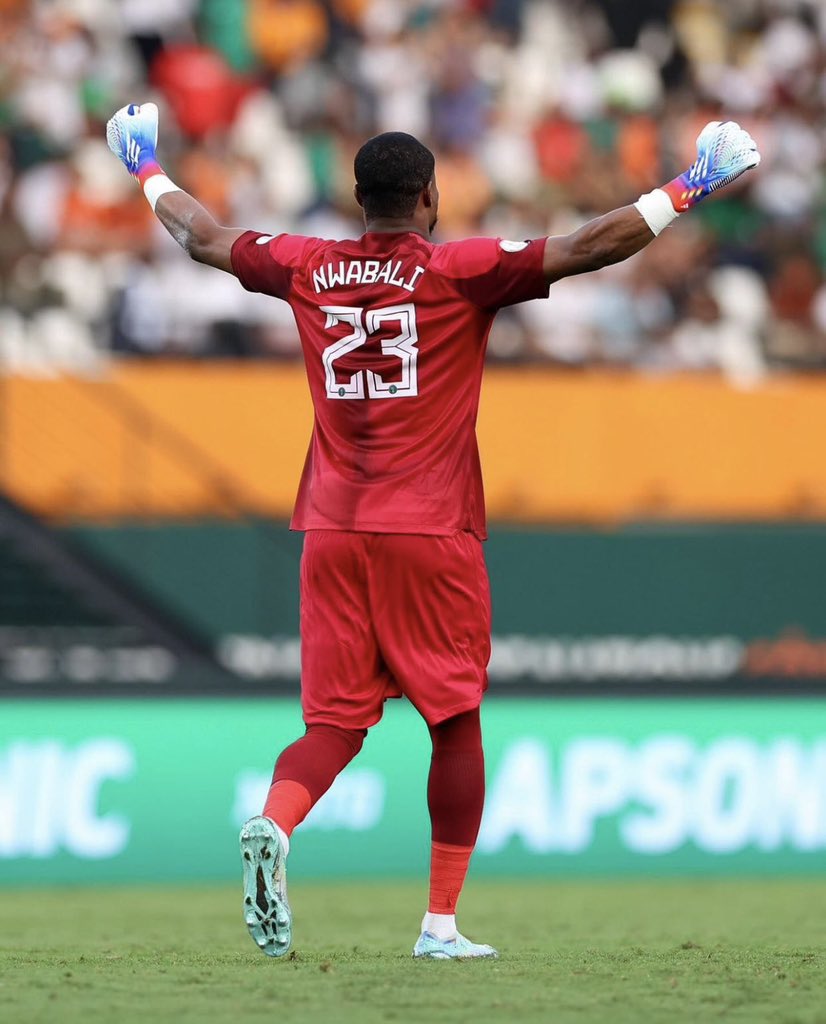 NGSuperEagles's tweet photo. 🧤 Get him a nickname
Let’s go!!!
@NwabaliBobo 
#soarsupereagles #letsdoitagain https://t.co/1qMymwu0Pv