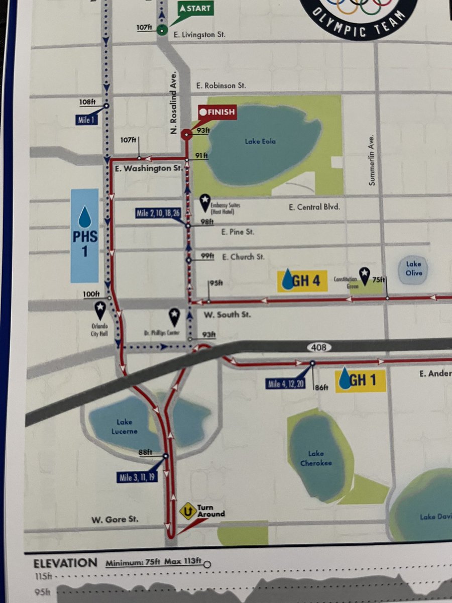 PatrickPrice's tweet photo. This will be the hot corner at Rosalind and Washington as the runners will come around here after each loop and then will finish a few hundred meters down on the final loop. https://t.co/e3ezxnszjv