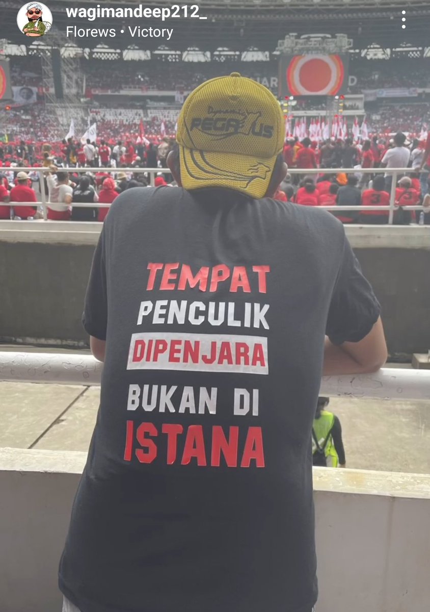 Waduh..menghantam tengkuk