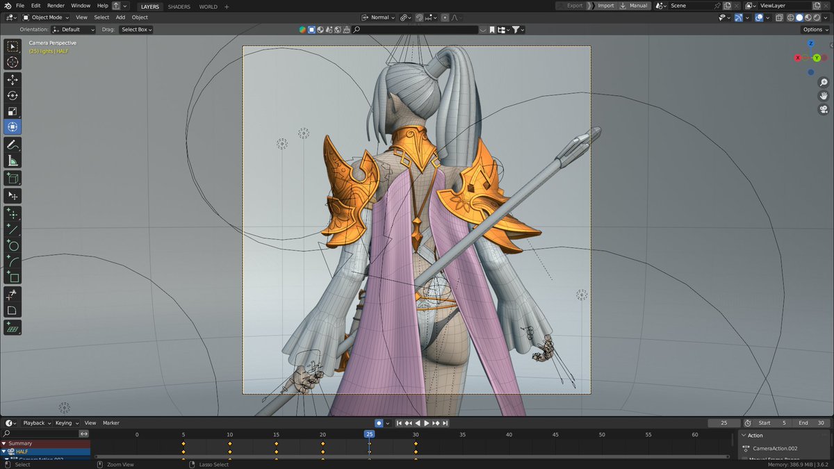 Prakashonik's tweet photo. #3DModeling #GameArt #CharacterDesign #FemaleCharacter #FantasyArt #Blender #DigitalSculpting #PBR #LowPoly #CharacterAnimation #GamedevArt #BlenderArtist #VirtualArtistry #posing #rigging #metarig https://t.co/ngWBwFOjdy