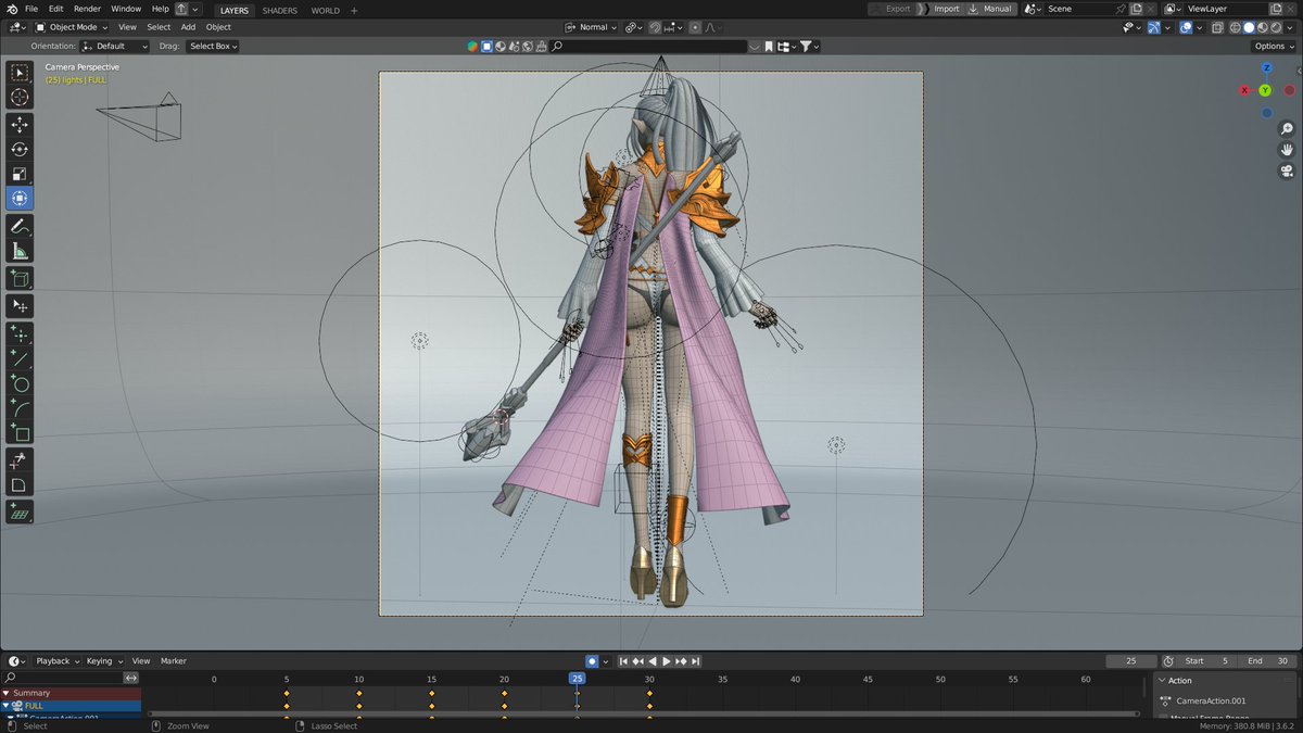 Prakashonik's tweet photo. #3DModeling #GameArt #CharacterDesign #FemaleCharacter #FantasyArt #Blender #DigitalSculpting #PBR #LowPoly #CharacterAnimation #GamedevArt #BlenderArtist #VirtualArtistry #posing #rigging #metarig https://t.co/ngWBwFOjdy