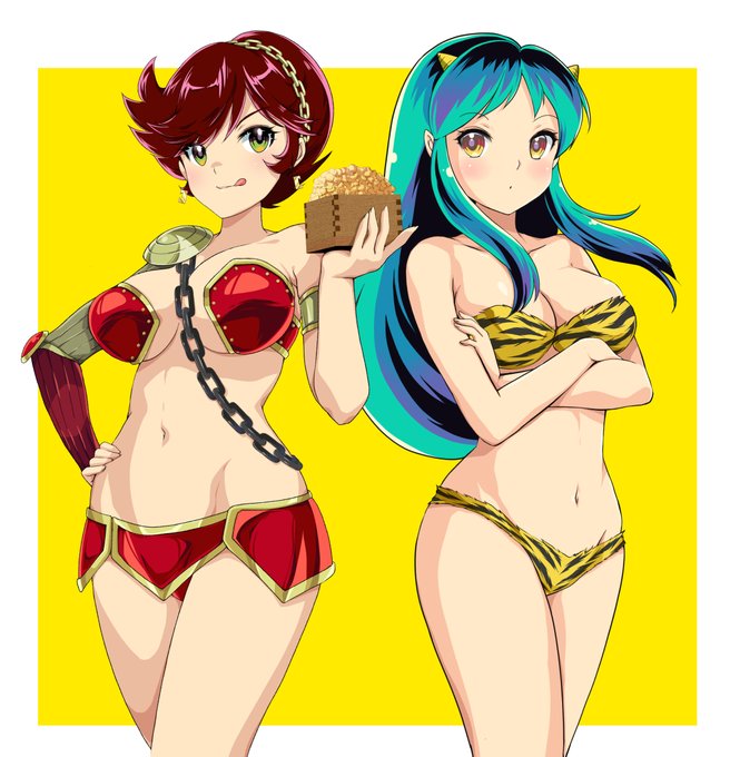 節分といえば描きたくなるラム&弁天!

#うる星やつら
#節分の日 
#節分イラスト 