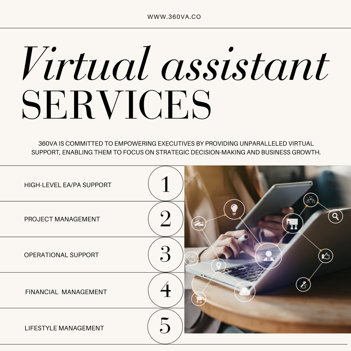 360Partners's tweet photo. Partner with us to experience a new level of efficiency and success in your professional endeavours.

If a service isn't listed that you require, please let us know and we will be happy to discuss this further with you. 

https://t.co/KO8lPqTpm1 https://t.co/JJEPeUaslc