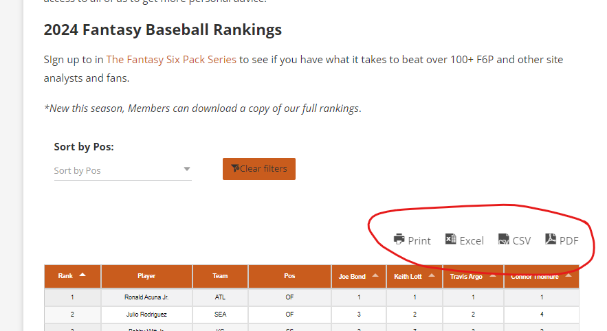 Fantasy Six Pack tweet media
