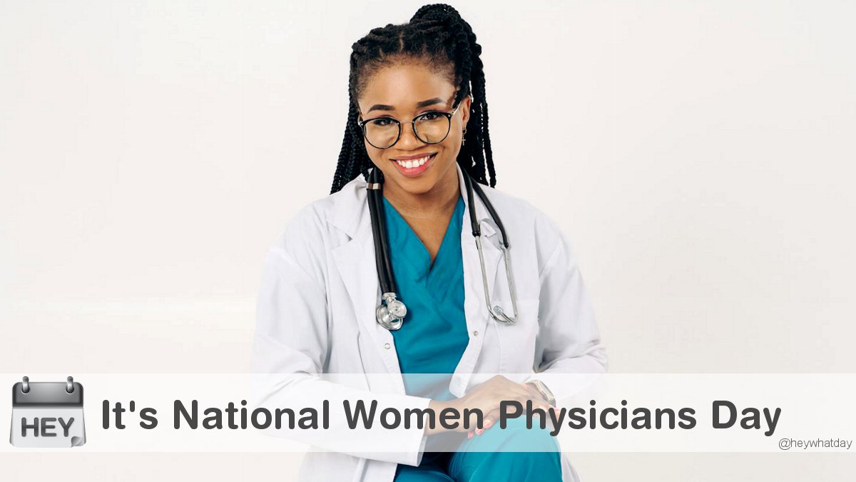 It's National Women Physicians Day! 
#NationalWomenPhysiciansDay #WomenPhysiciansDay #NWPD