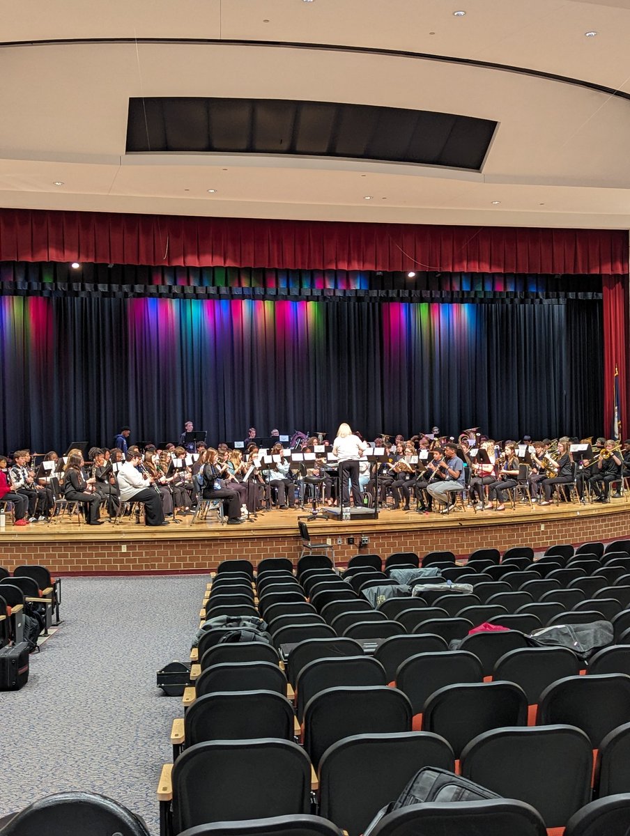 Day 2 of VBODA District IV 2024 All District Band. Proud to have John Yeates Middle represented here to make some awesome music! Come out at 2pm to hear their hard work.  #everychargereveryday <a href="/ChargersJyms/">JYMS Chargers</a>
