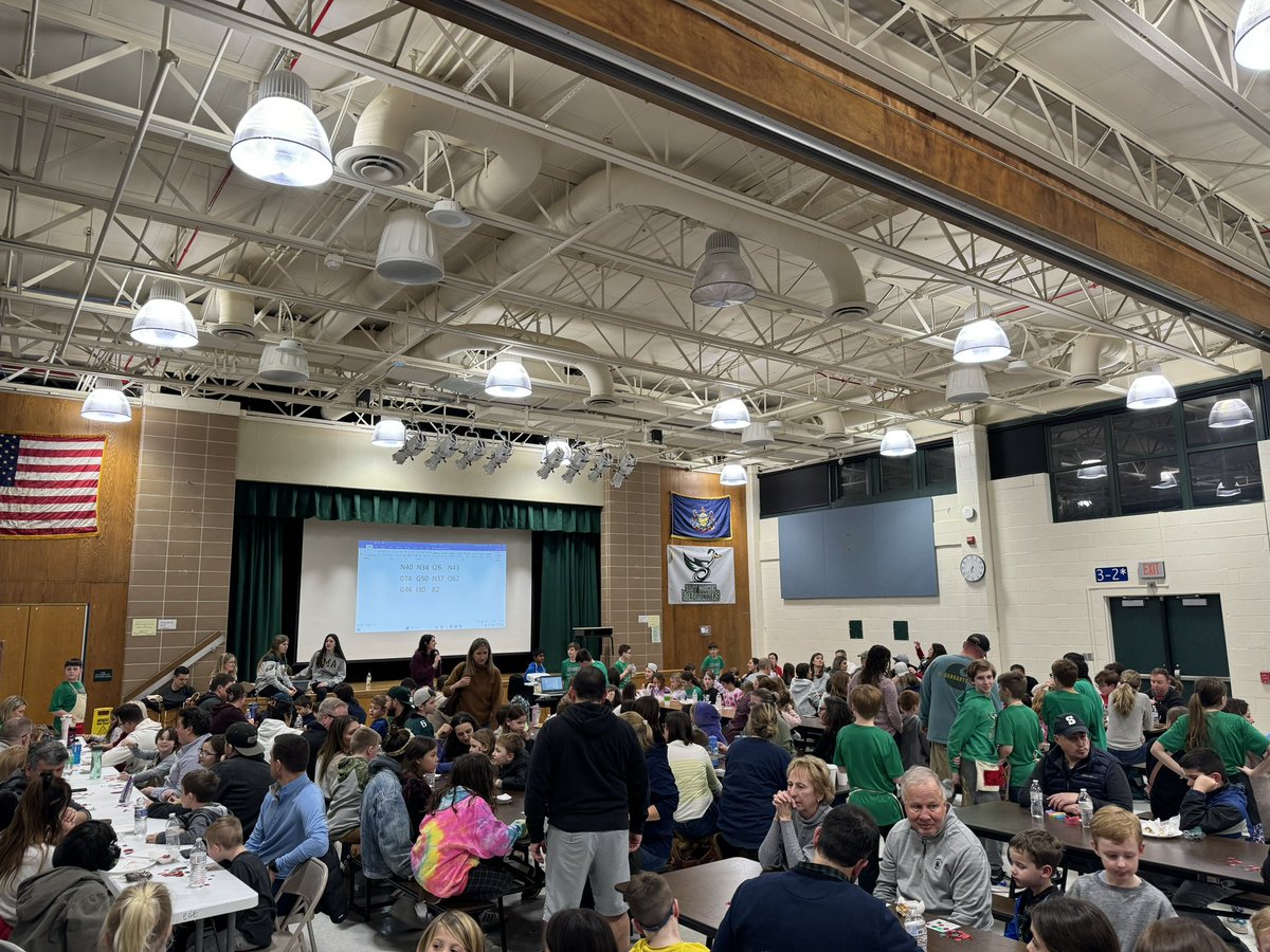 It was a packed house for our family BINGO Night!