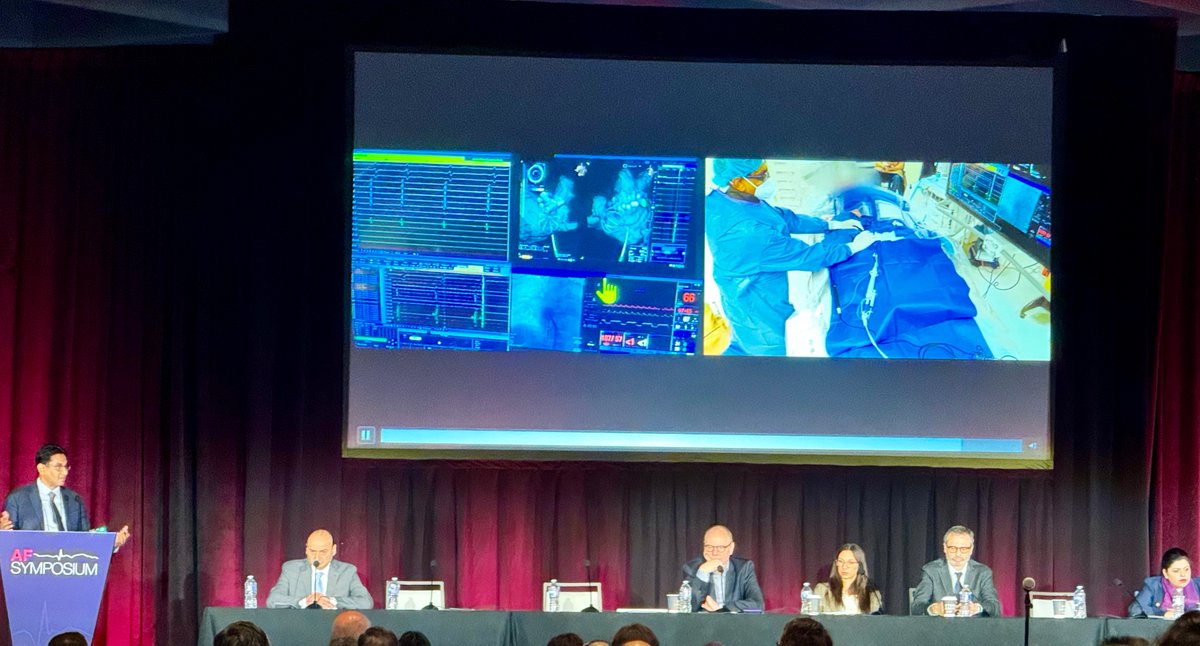 sachinjv's tweet photo. Dr. @PrashSanders just completed a live case at #AFSymposium2024 this morning with our next generation Volt PFA System. Great to see this technology in action.  

#Abbottproud #EPeeps https://t.co/i9txG4cgeO