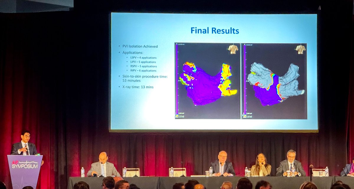 sachinjv's tweet photo. Dr. @PrashSanders just completed a live case at #AFSymposium2024 this morning with our next generation Volt PFA System. Great to see this technology in action.  

#Abbottproud #EPeeps https://t.co/i9txG4cgeO