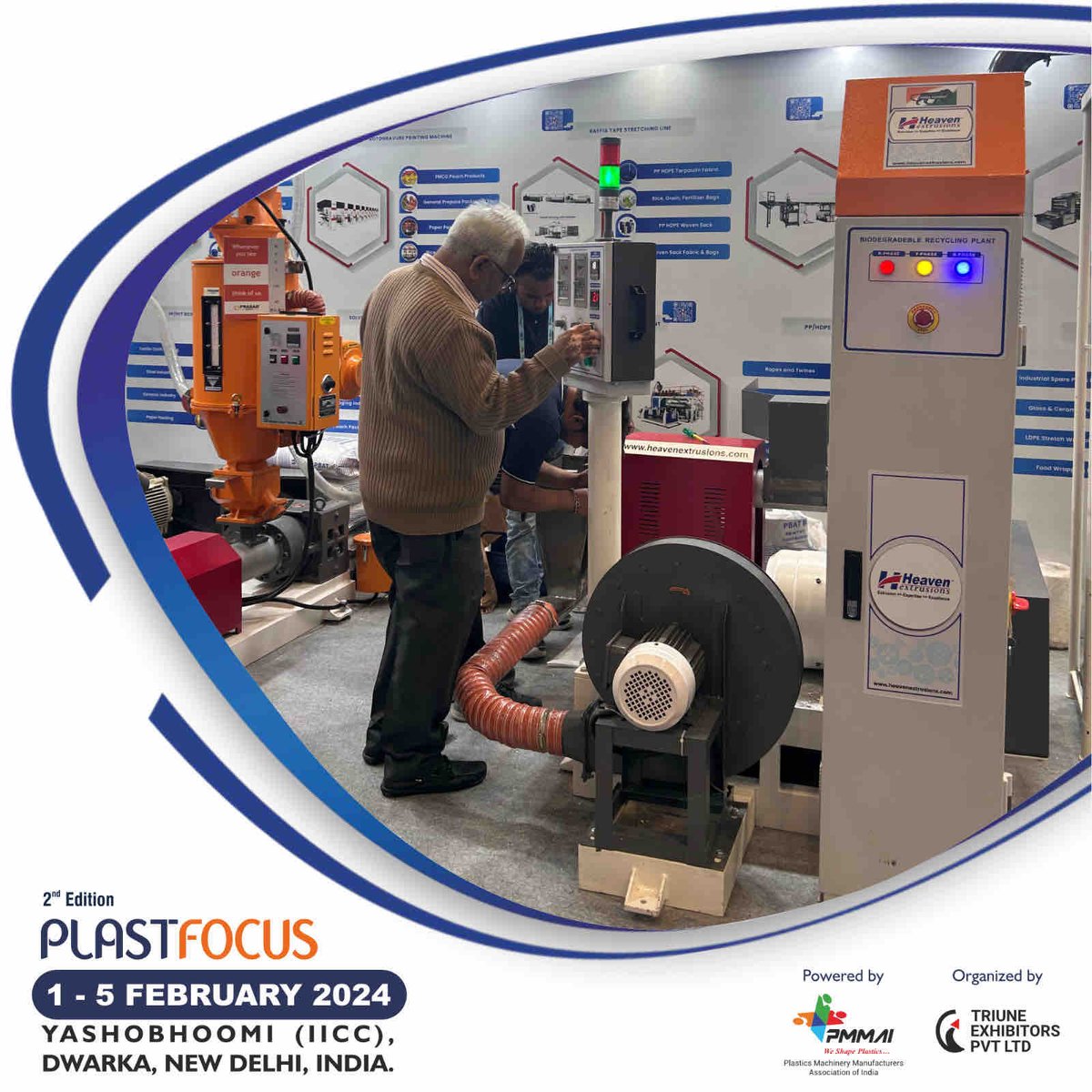 plastfocus's tweet photo. 700+ Global exhibitors from Plastic Industry are currently showcasing their machinery and cutting-edge technologies at the Plastfocus 2024 Exhibition!

Last two days left…!

#plastfocus #plastfocus2024 #plasticindustry #innovation #recyclableplastic https://t.co/seKt2y53Ku
