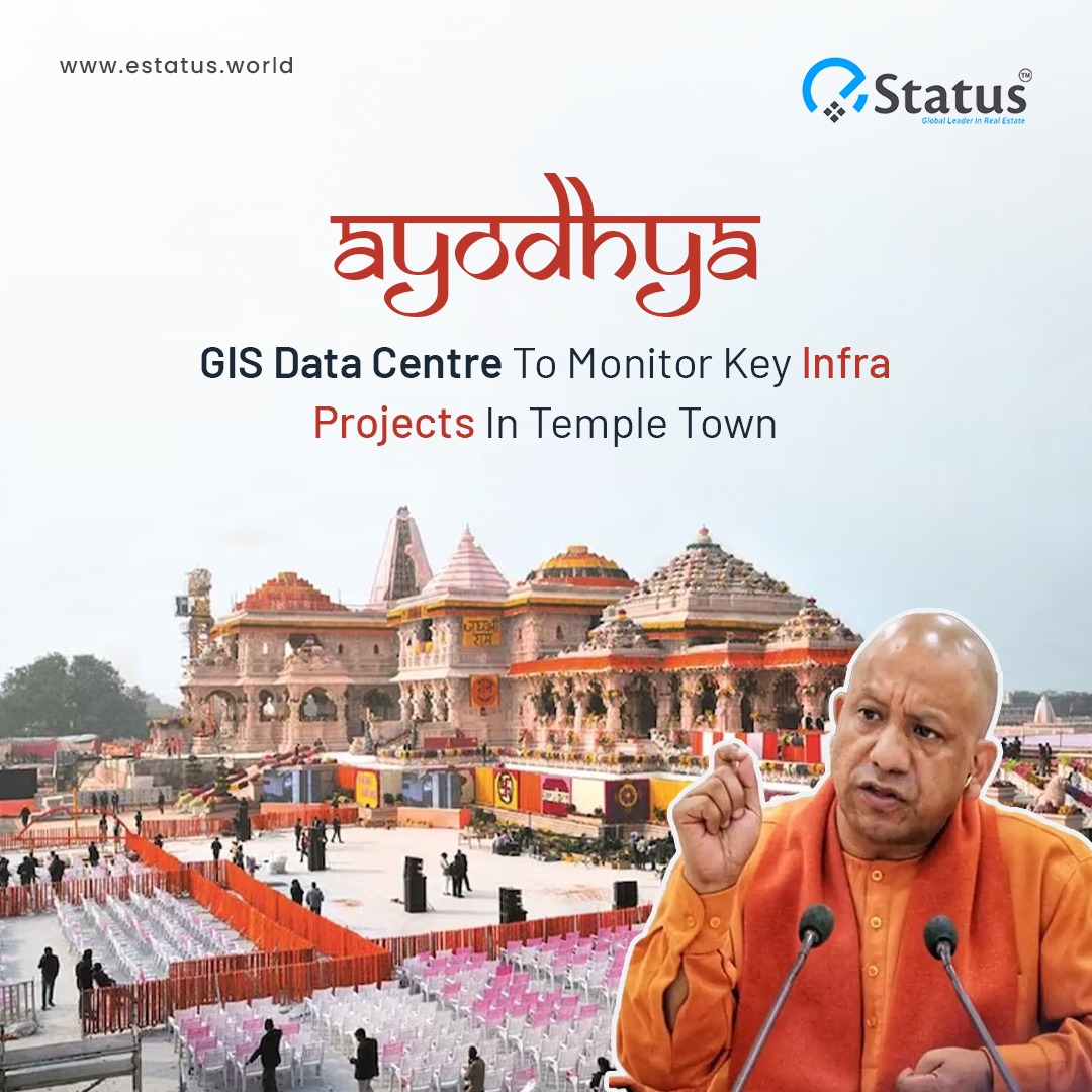 officialeStatus's tweet image. The geographical information system (GIS) based data centre would be supervised by the Ayodhya development authority to expedite the infrastructure related civil works.
#ayodhya #ayodhyarammandir #ayodhyadevelopment #realestate #ayodhyarealestate #estatus