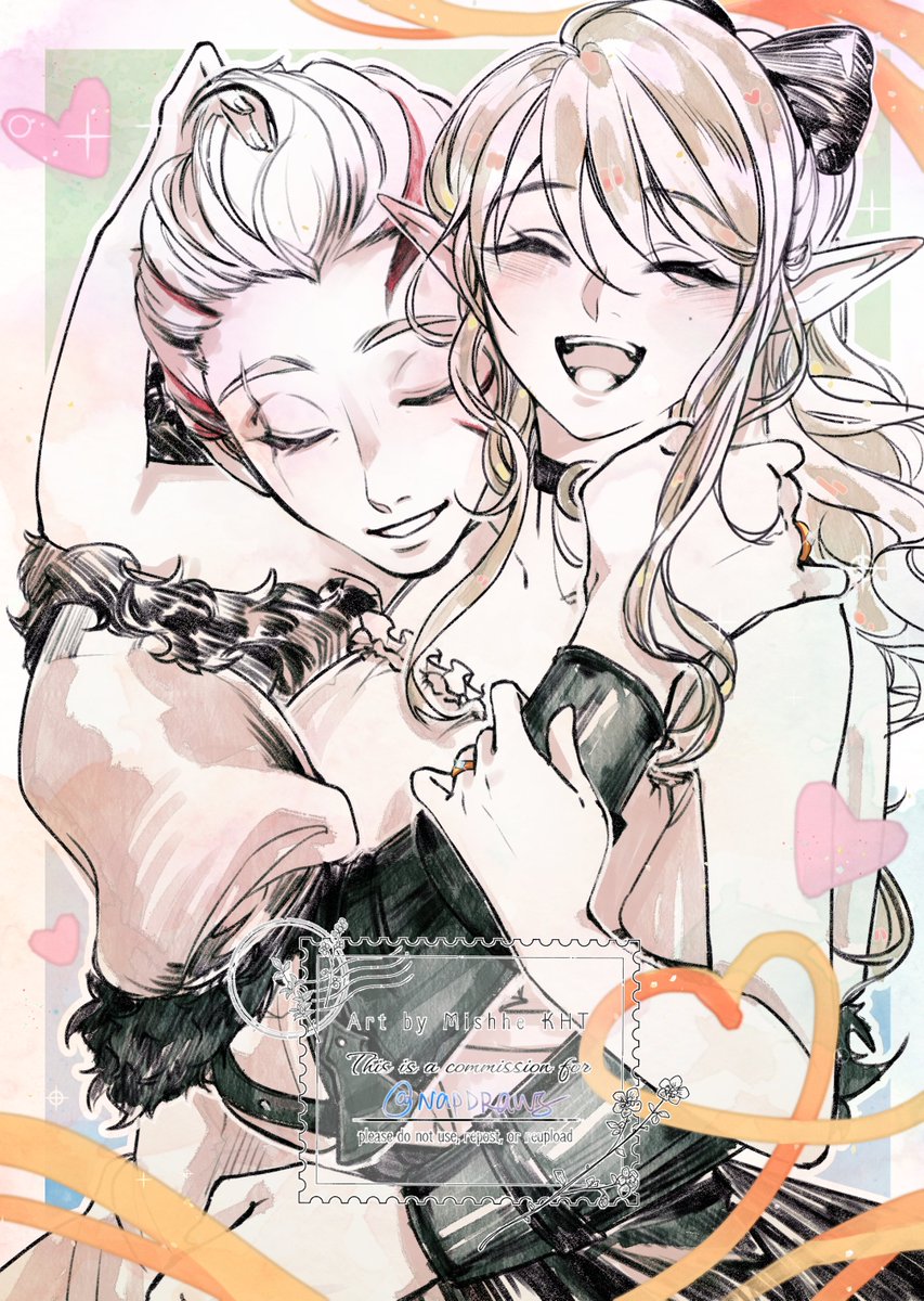 「catching up to my comishhes ;w;) #VGenCo」|Mishheのイラスト