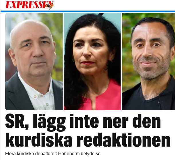 Helt rätt att stänga ner kurdiska terroristceller.

Passa på att också utvisa Usch Nöjen och kryptokommunisten Kebabaveh.

De har ändå inte sin lojalitet gentemot Sverige.