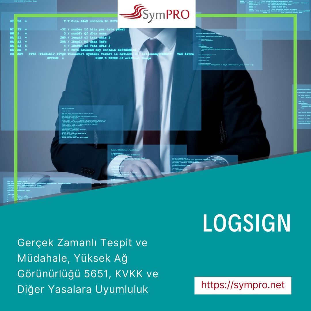 Gerçek Zamanlı Tespit ve Müdahale, Yüksek Ağ Görünürlüğü 5651, KVKK ve Diğer Yasalara Uyumluluk

ürün detayları
sympro.net/logsign-siem/

#logsign #siem #logsignsiem #kvkk #siberistihbarat #tehditalgılama #sibersaldırı #sibertehdit  #sympro #symprobilisim