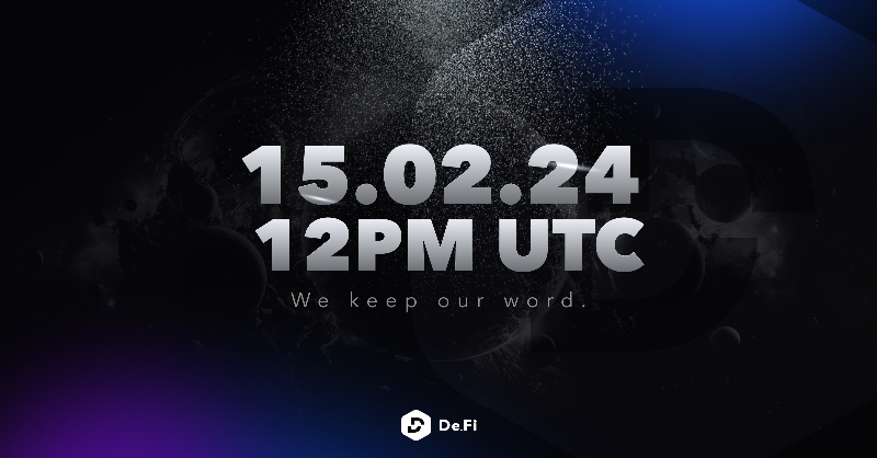 DeFi's tweet photo. 15.02.2024 12PM UTC