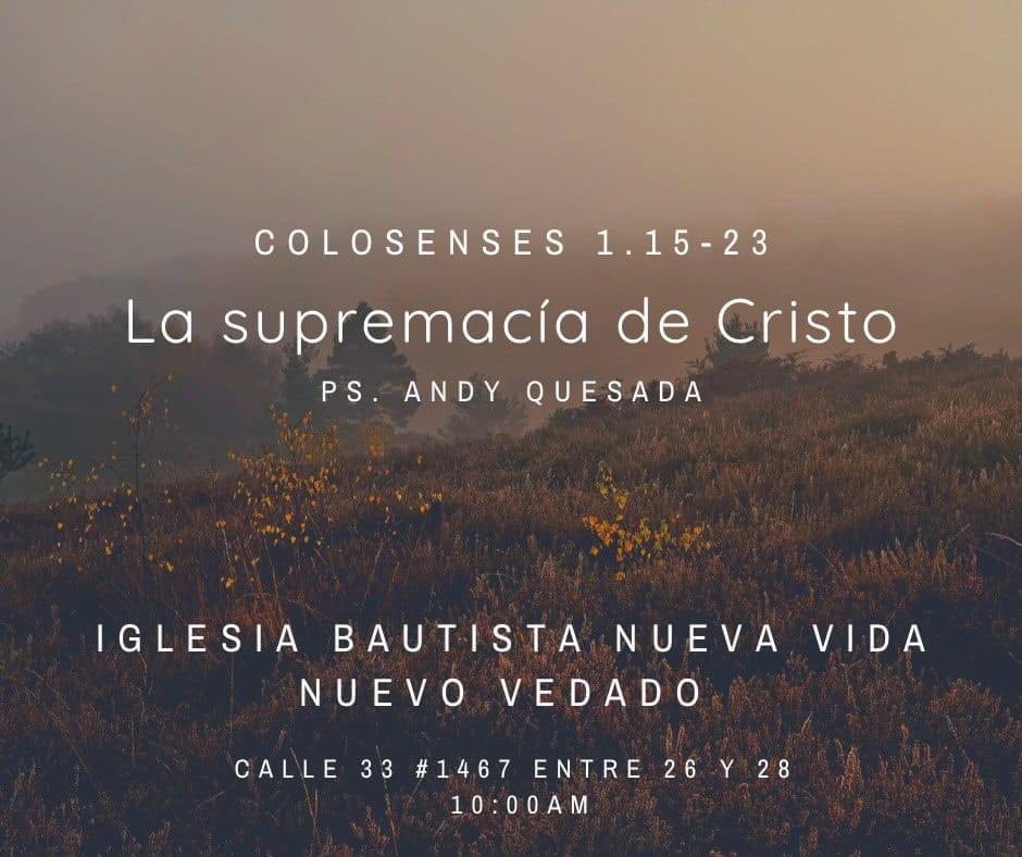 nvnuevovedado's tweet photo. Oramos por el predicador para que sea usado por Dios en glorificar su gran nombre  y edificar a la iglesia mediante la exposición fiel y precisa de su palabra. 
También queremos reunirnos para la alabanza de la gloria de su gracia y proclamar unidos que ¡Cristo es el Señor! https://t.co/c19phI0vr8