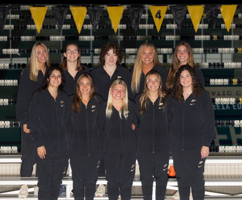 Happy senior meet to these amazing ladies #Thankyouseniors #BoilerUp