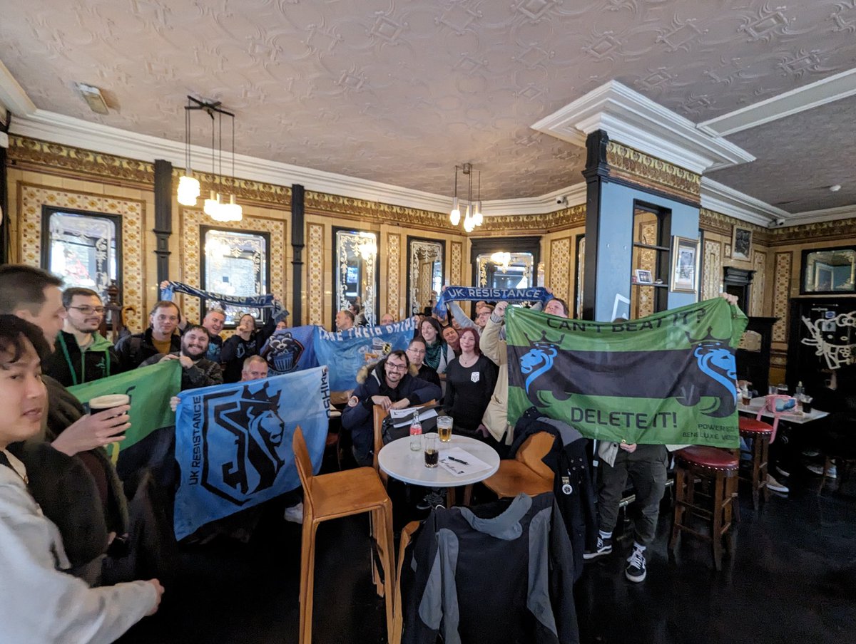 Lovely to see everyone at Ingress First Saturday in Marylebone, London. #IngressFS