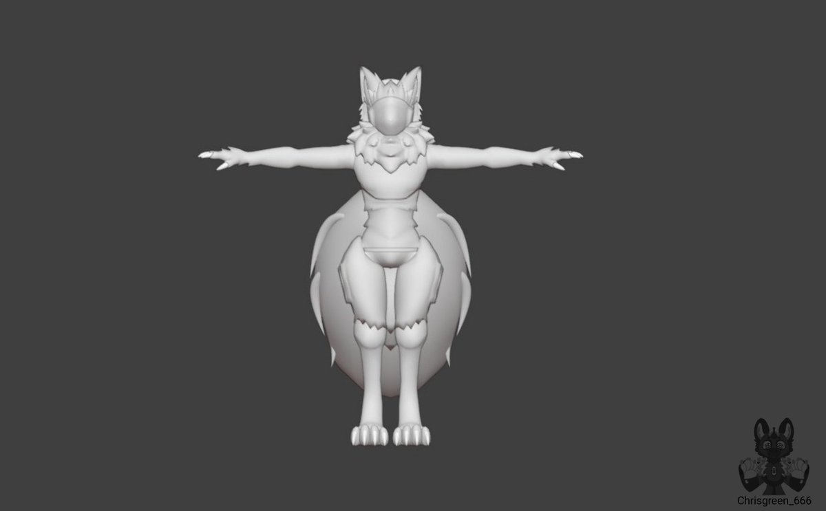 ChrisGreen_666's tweet photo. Working on a 3D Scratch Model on Commission for @MetalTempo β€οΈ #3D #3dmodeling #3DModel #3dartwork #3dscratchModel #commissionsopen #3dCommissionsopen #Protogen #furryartist #FurryAvatar #vrchatavatar #vrchatfurry https://t.co/XCFi1UNCYL