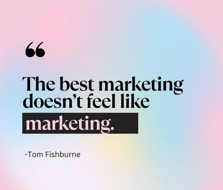 The best marketing doesn’t feel like marketing.... #MarketingStrategy #Marketing #MarketingTools #DigitalMarketing