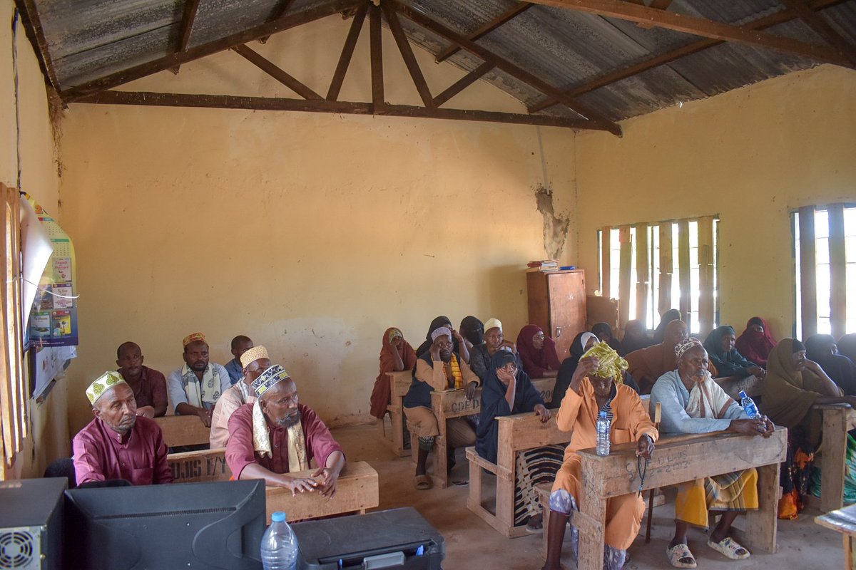 Ushindi conducted training for farmers in Balambala Sub County, in Raya Village, to promote the adoption of sustainable and climate-smart agricultural practices.@WeAreVCA @Wanavijiji_sdi @cgmovement1 @SFCG_Kenya