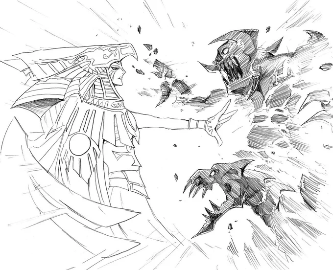 闇を打ち砕く創世の光
 #遊戯王OCG深夜の真剣お絵かき60分一本勝負 