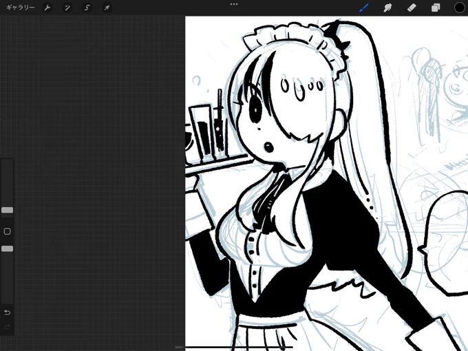 描き途中のパタちも好きな感じに描けたから見て〜 