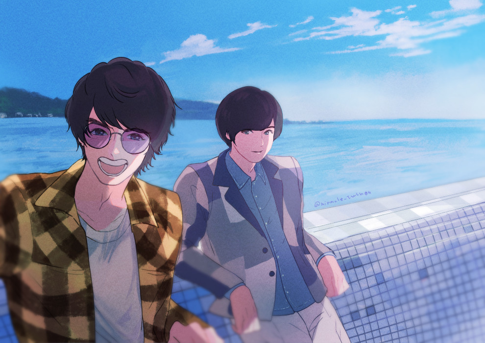 miracle_twin04's tweet photo. ちょっと前の絵だけど　舞台1みんな見てね明日いっぱいまで見れるよ https://t.co/brNT6VELj5