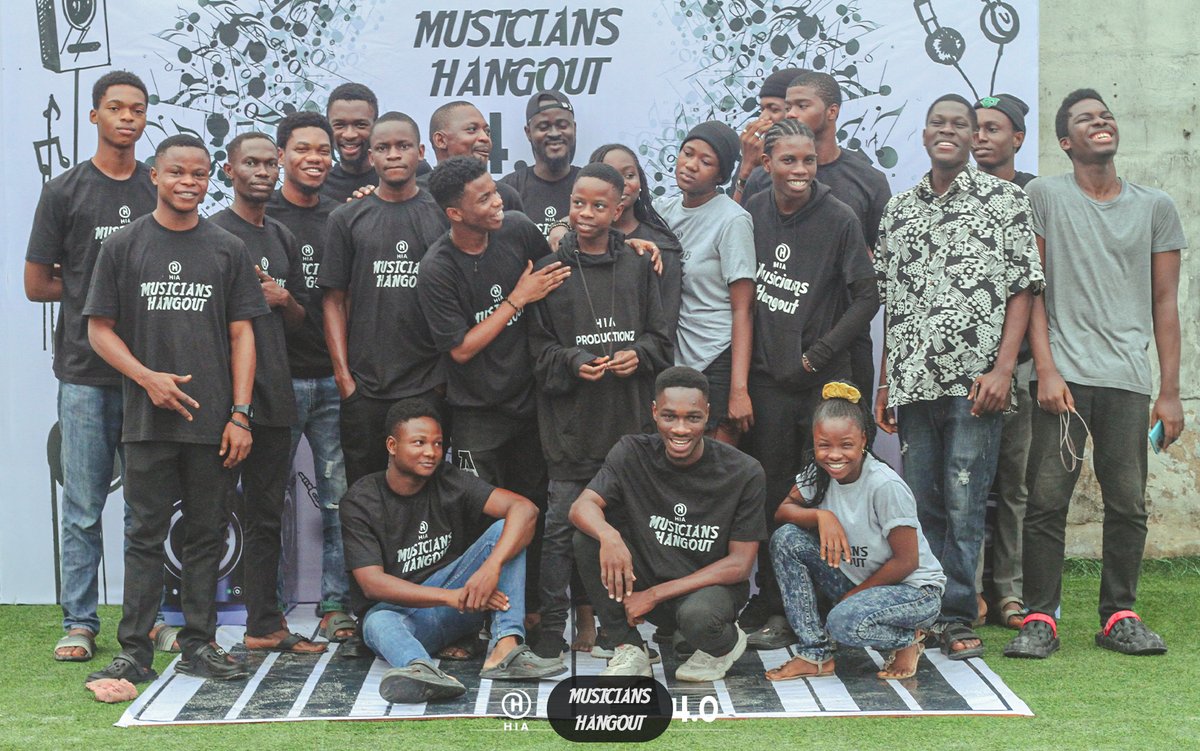 hiaproductionz's tweet photo. The best Musicians Hangout crew. 
Expect more in 5.0

#HIA #HIAMH4_0 #HIAMusiciansHangout #hiaproductionz #MHFEVER https://t.co/hpMWNuYwmk