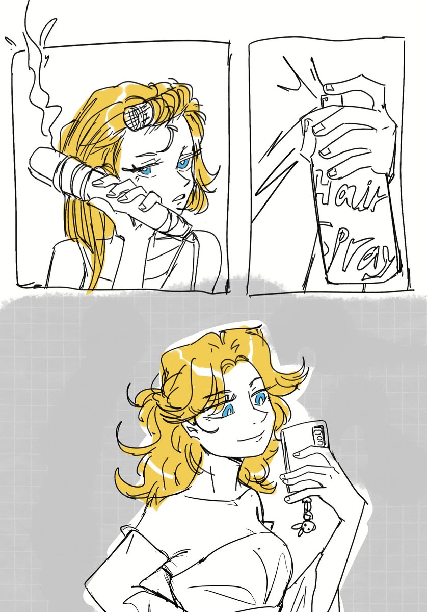 hecha_art's tweet photo. haley my pretty babygirl (pretend i didnt just vomit colours on an overlay layer and call it a day)
i love her wavy hair, so im projecting my flat hair onto her to make myself feel better
#stardewvalley #sdv #sdvaley #stardewhaley https://t.co/cTvChcnKy3