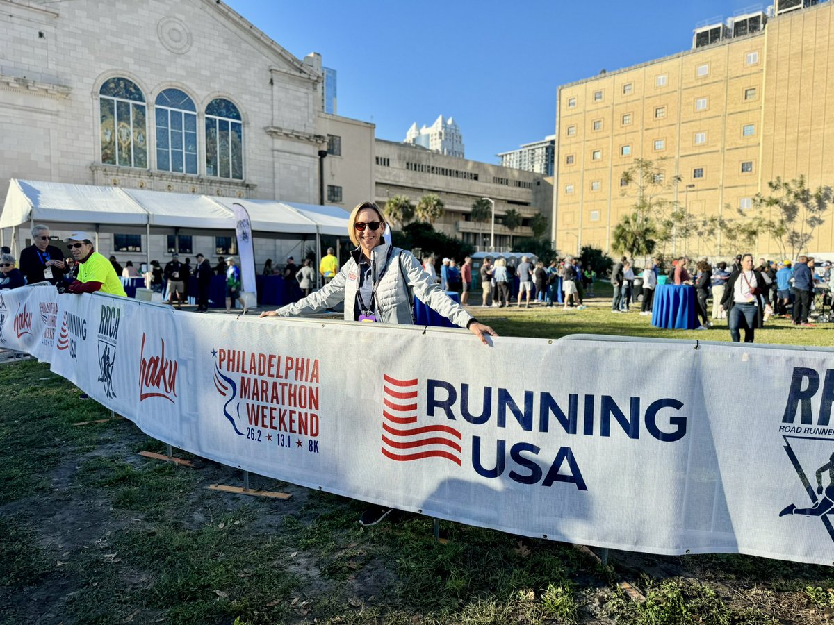 Ecstatic to be with @Philly_marathon and @RunningUSA at the 2024 US Olympic Team Trials today! The energy is exhilarating, and the spirit of competition and camaraderie is in the air!💥
#USolympicmarathontrials #USATF #runningusa #runphilly