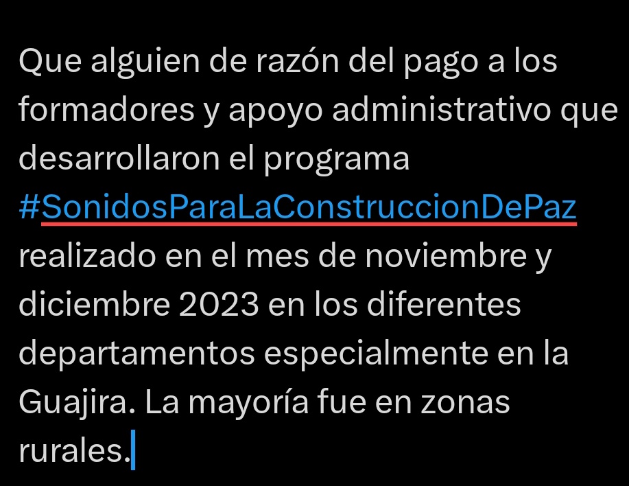 dalianatoncell's tweet photo. @DangondItaly @MinHacienda @mincultura @UPTCoficial @mincultura @petrogustavo @marthaperaltae @FranciaMarquezM @Mineducacion @UPTCoficial 
#Sonidosparalaconstrucciondepaz
#GobiernoDelCambio #GobiernoDelPueblo https://t.co/ySonOVhVeX