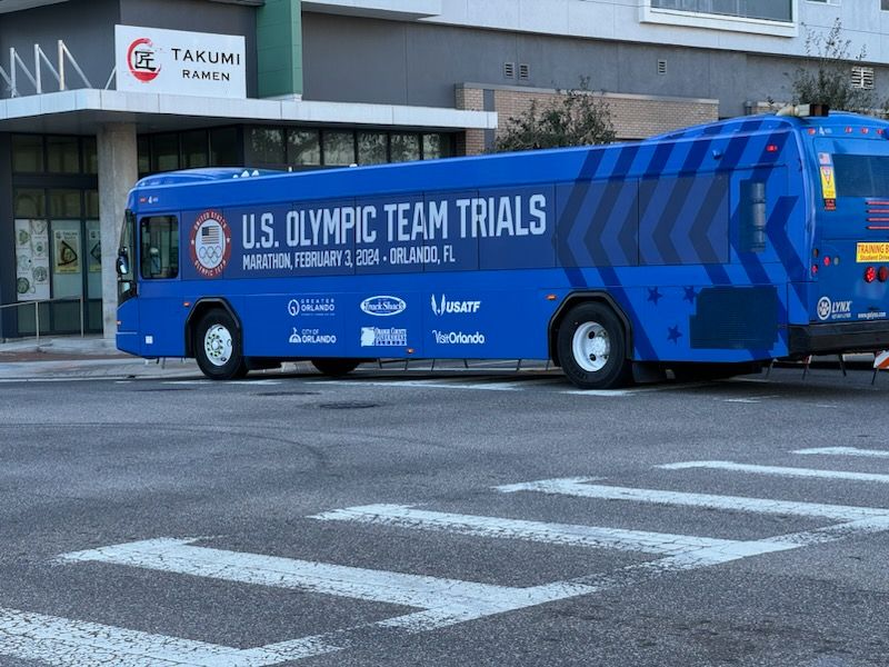 runmichigan's tweet photo. It's time to race in Orlando and RunMichigan is there. Good luck to all the runners with ties to the state of Michigan competing at today's @usatf USA Olympic Team Trials Marathon! #marathontrials24 #runmichigan https://t.co/StJ02BX1FQ