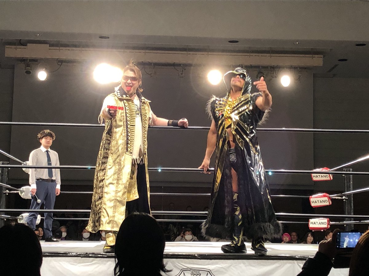 funnytrip841's tweet photo. 今回も楽しく観戦できました😁

#DRAGONGATE https://t.co/zAXrF9ol3Y