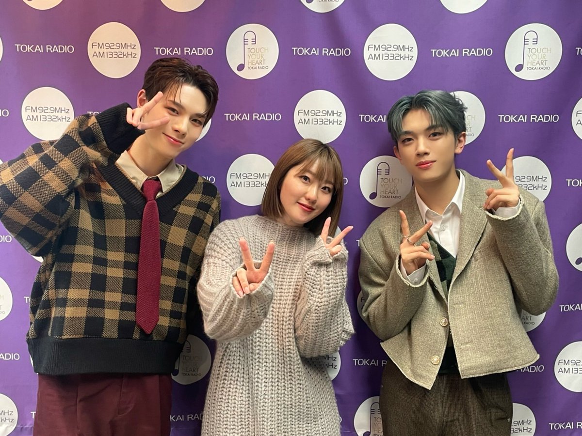 📸] 東海ラジオ 『POP!POP!KPOP!!』 @1332music #平本健 #福田歩汰 が