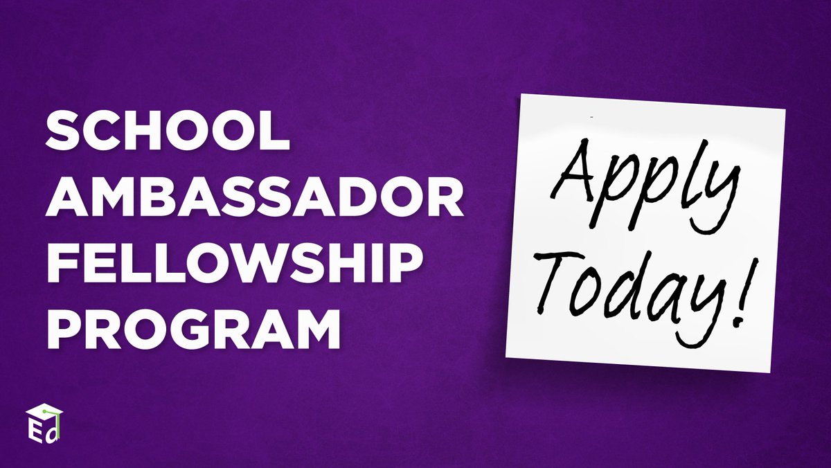 ⚠️ Deadline approaching! ⚠️ Apply by February 5 for ED’s School Ambassador Fellowship program: oese.ed.gov/offices/office…