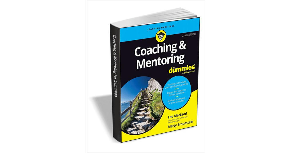 Coaching &amp; Mentoring For Dummies, 2nd Edition ($15.00 Value) FREE for a Limited Time Free eBook -  stop micromanaging and move towards coaching and support of your team makeuseof.tradepub.com/free/w_wile499… #ocsb #coaching #leadership