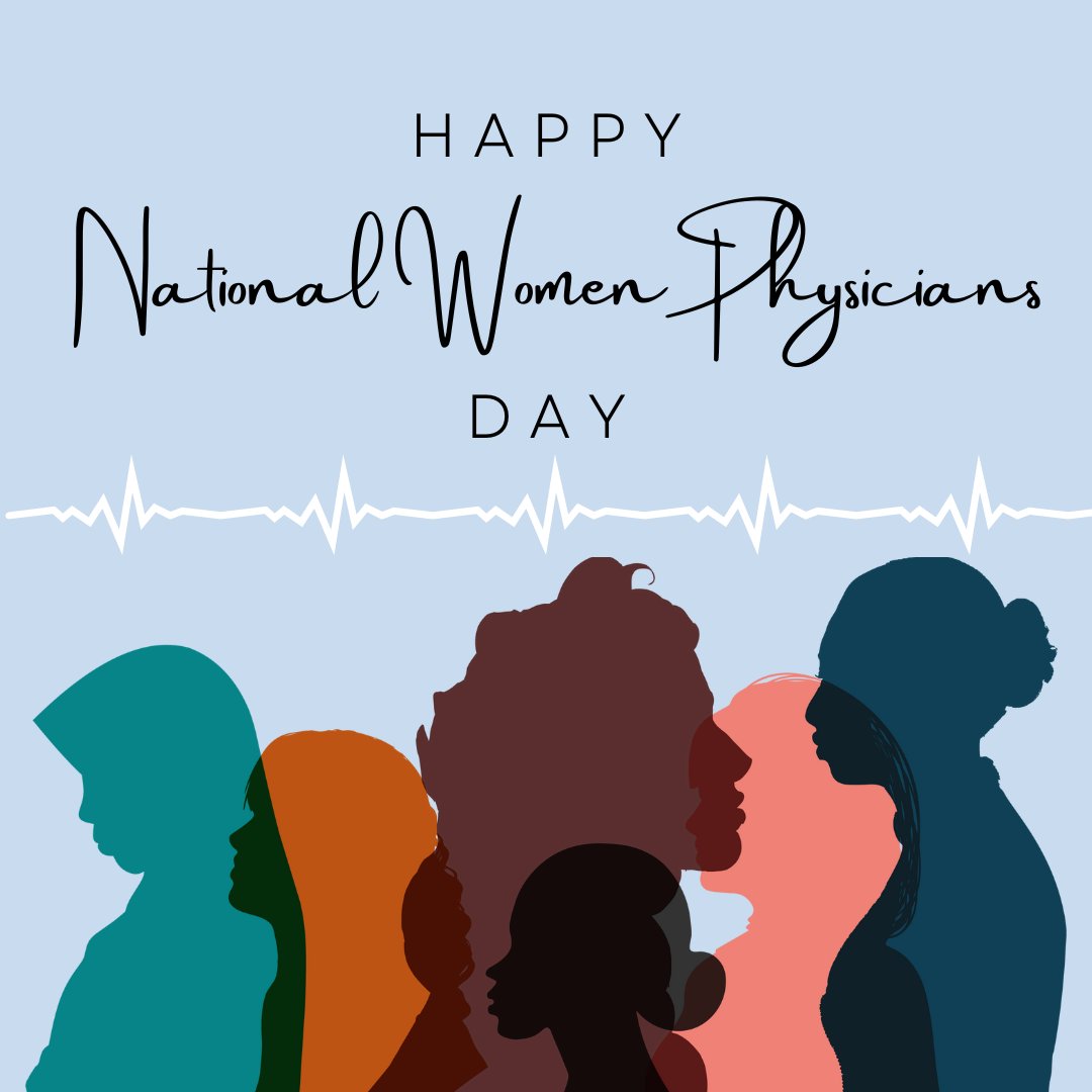 AmerMedicalAssn's tweet photo. Happy #NationalWomenPhysiciansDay! Today and every day, we honor the contributions and accomplishments of women MDs &amp; DOs. Send some love to the women physicians in your life by tagging them in the comments below. https://t.co/kjy0EfM3N6 https://t.co/7o8nLXF0kS