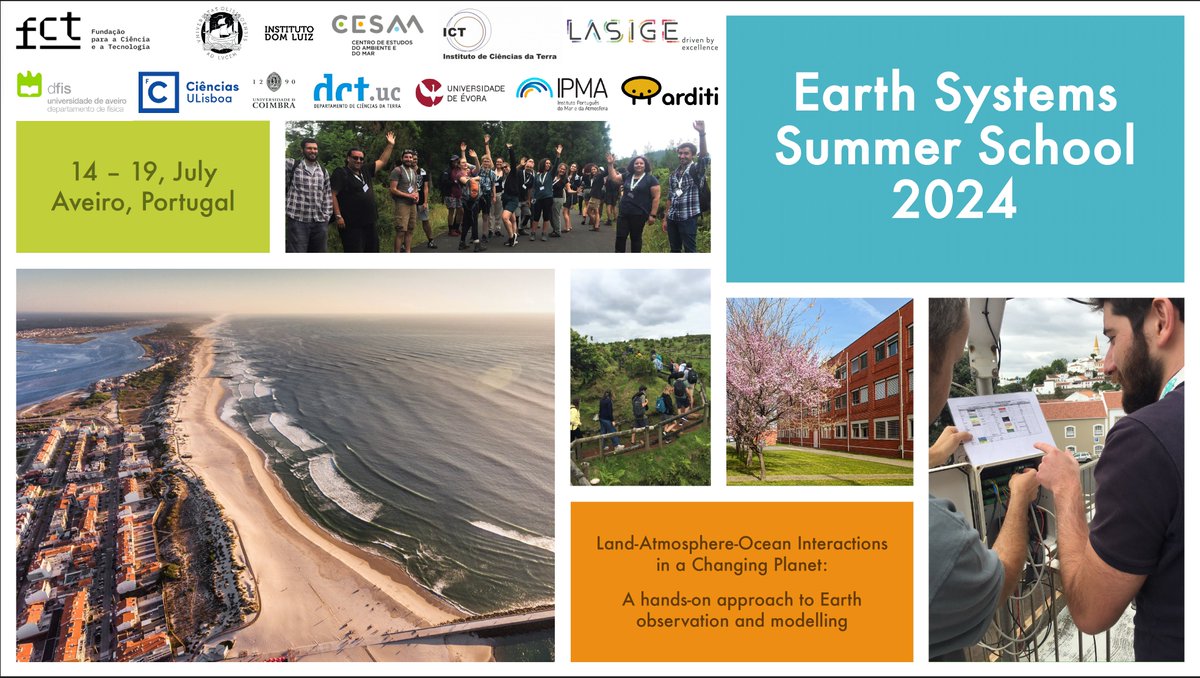 If you are PhD candidate and you like Earth System Science, then maybe this will interest you. It is also a great opportunity to visit Portugal and to network with other PhD candidates.
@IdlLuiz
#Earthsystem #geosciences

idl.ciencias.ulisboa.pt/2024-summer-sc…