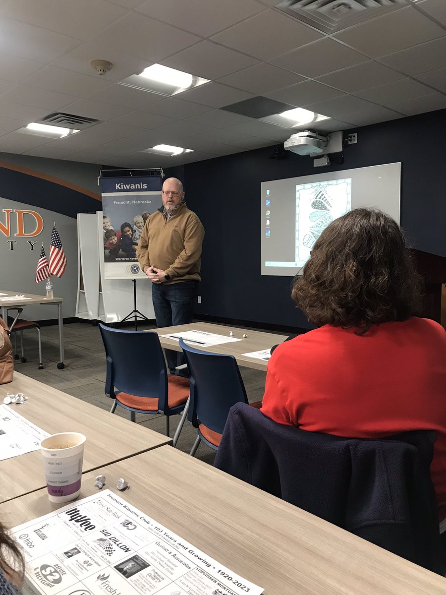 Thank you to the Fremont Kiwanis for hosting our Division 19 meeting this morning! President Brad Wiese kicking things off this morning! #KidsNeedKiwanis