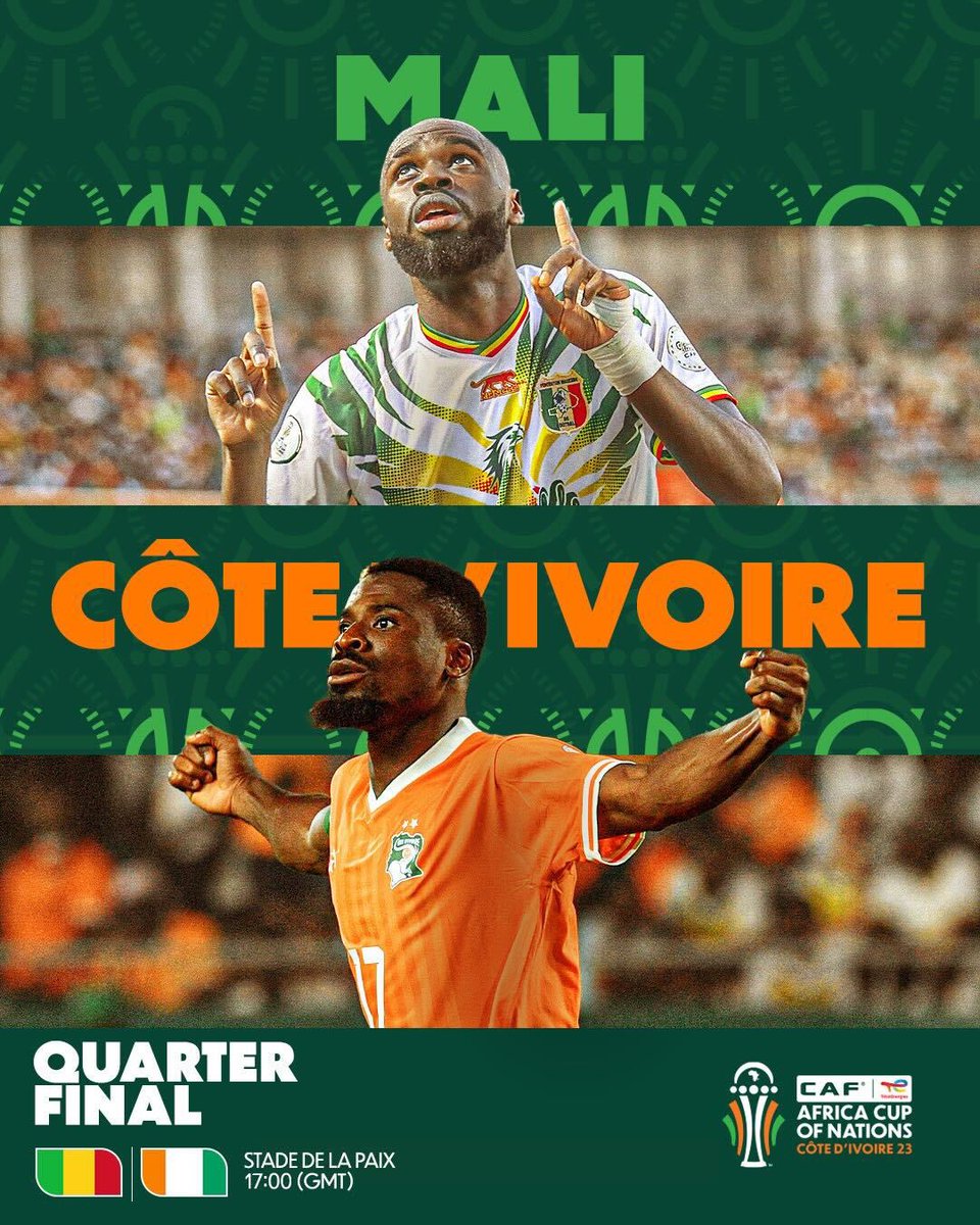 Jour de match ! 
TOUS DERRIÈRE LES ÉLÉPHANTS 🇨🇮