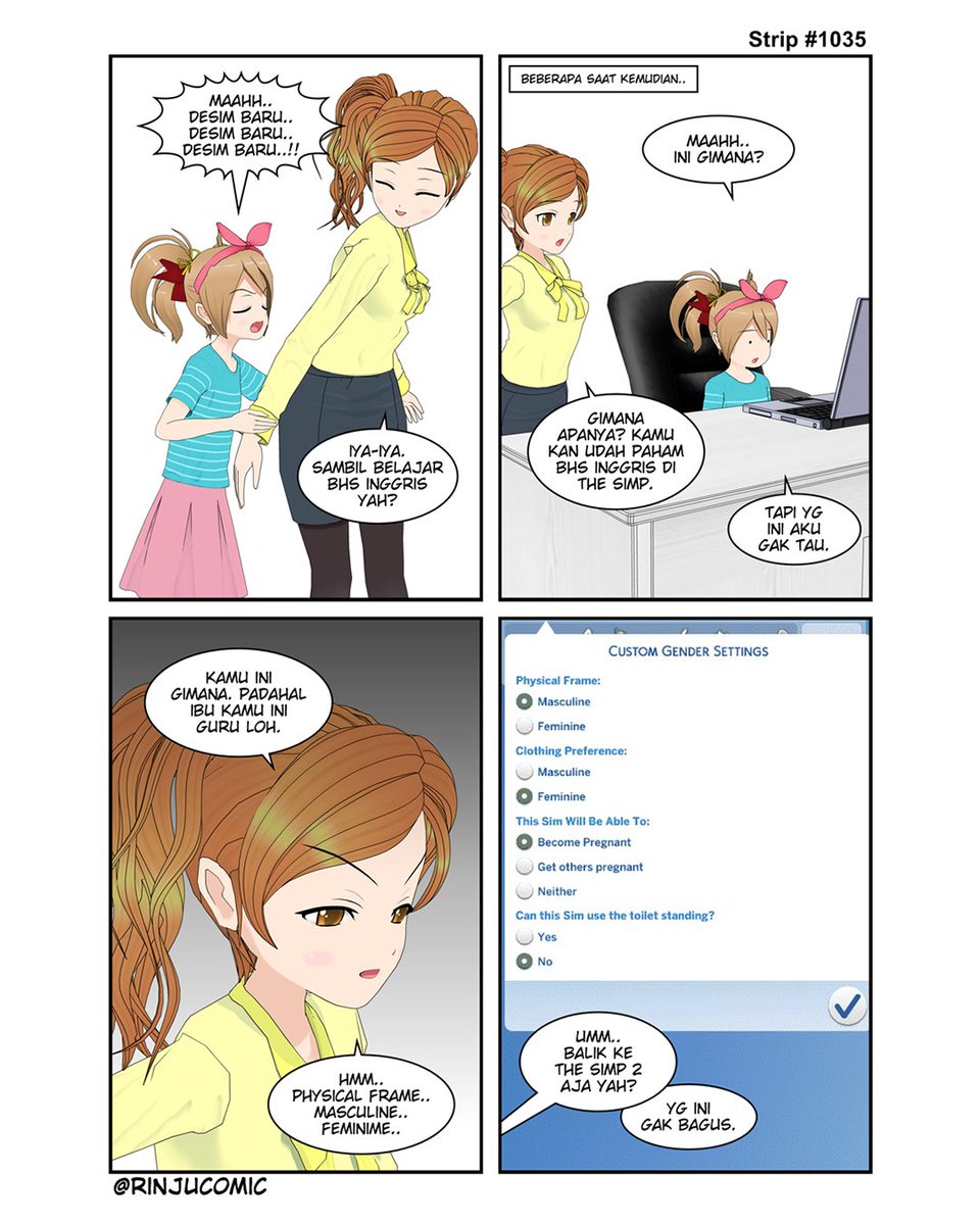 RinjuComic's tweet photo. custom gender settings

#RinjuComicStrip https://t.co/kmlBEpIePN
