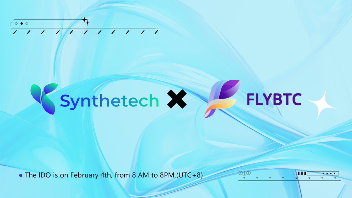 Definews_Info's tweet photo. 🪄 @SYNK_BTC will be conducting its token presale on @flybtc_io launchpad

🪄 #Synthetech is an advanced modular blockchain project specifically designed to serve the #BRC20 ecosystem, delivering efficient Layer 2 solutions

🔽 VISIT
https://t.co/bW5eJo4Xki
#Definews https://t.co/NtsrJnlgpE