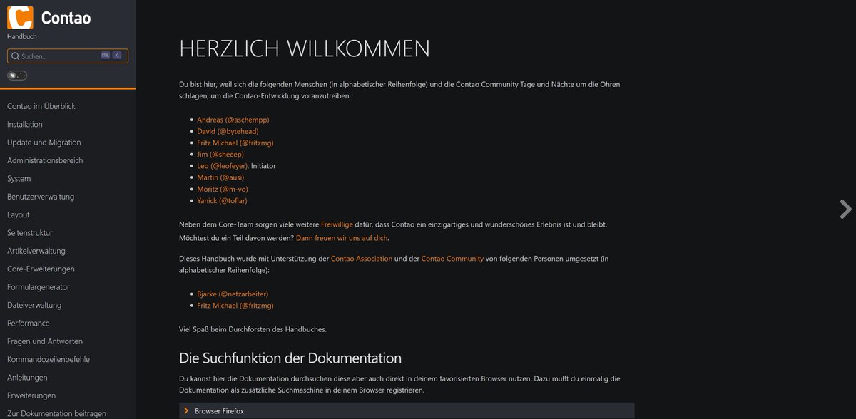 MoinFranko's tweet image. FIY: Die @contaocms LTS 5.3 steht vor der Tür &amp;amp; dabei wird auch die #Contao »Dokumentation« die neuen features berücksichtigen (#contaorocks). 

Wer an der »Dokumentation« mitarbeiten möchte: docs.contao.org/manual/de/beit…