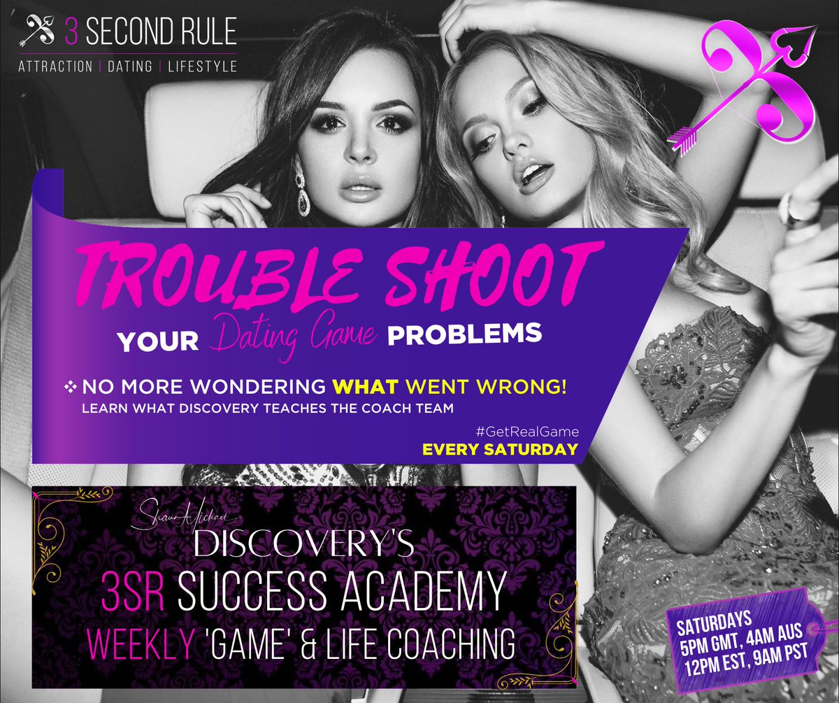 TheGame3SR's tweet photo. No more Wondering WHAT Went Wrong!

👉 DM for GUEST PASS

❖ "I thought it was going Great" 
❖ "She Just Wants to Be Friends 
❖ "Did She Like my Attraction material?" 
❖ "Why Won't She Return My Calls? 
❖ HOW TO DISECT 'ALL' GAME PROBLEMS

💋@discovery3sr 
#pua #datinggame https://t.co/dJlrqGd5hy
