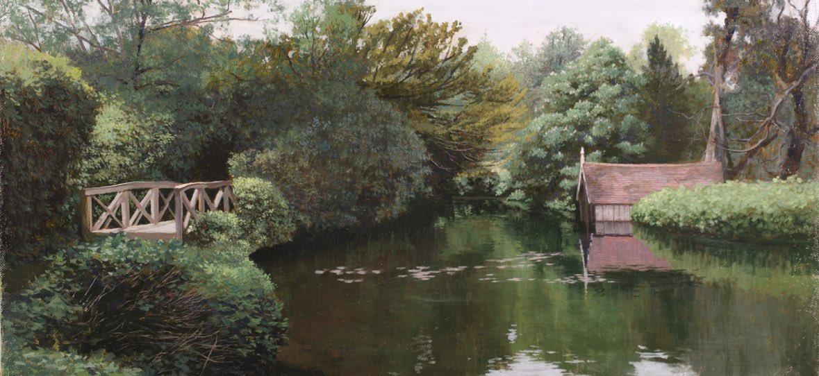 “The pond of Scotney”
20×40cm
oil on canvas

#oiloncanvas #landscape #landscapeoilpainting #fineart #kojinishifusa #koujinishifusa #風景画　#西房浩二の風景画