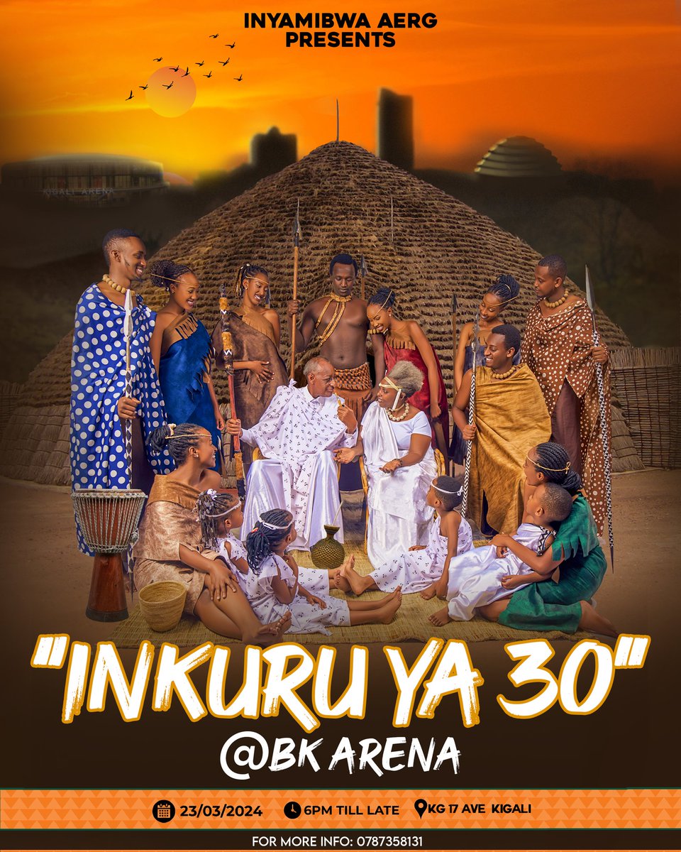 JSauveurChris's tweet photo. 23Werurwe2024 mbakumbuje Inkera nyarwanda y'@InyamibwaRwanda 
#Inkuruya30 ❤️🇷🇼 https://t.co/NUwpzWAvMj