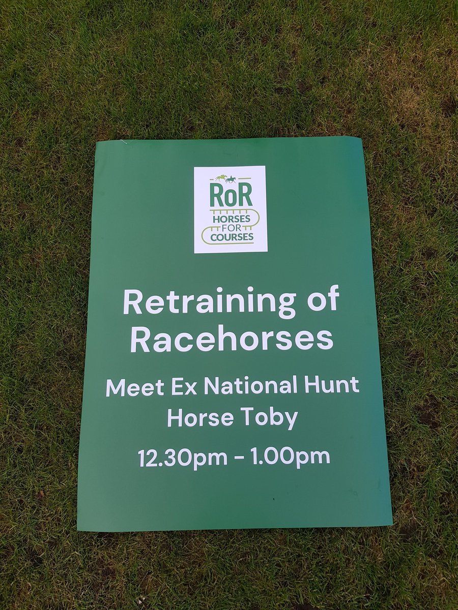 MusselburghRace's tweet image. Make sure to head to the Parade Ring for 12.30 today to learn all about @RoRlatest. 

#HorsesforCourses #RetrainingofRacehorses