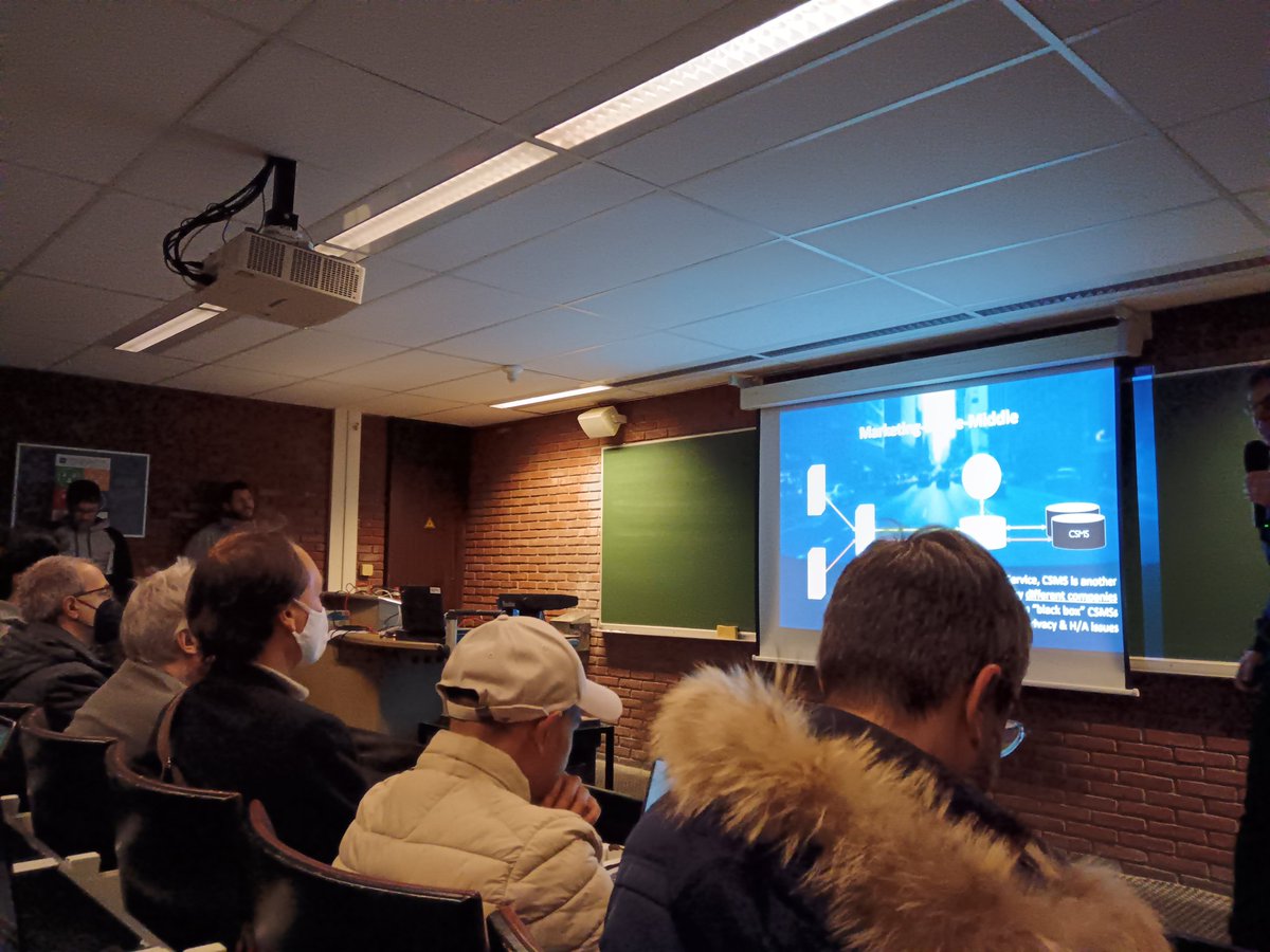 linagora's tweet image. #fosdem24 Devrooms are full house too 💪👍🇪🇺 #opensource
w/ @fosdem